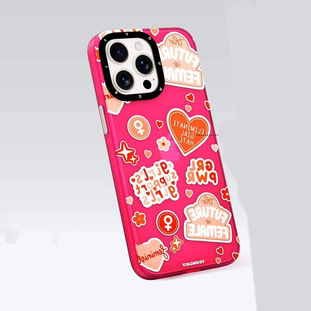 Youngkit Sweet Language iPhone 13 Bethany Green Tasarımlı Telefon Kılıfı - 10