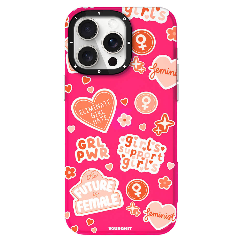 Youngkit Sweet Language iPhone 13 Bethany Green Tasarımlı Telefon Kılıfı - 2