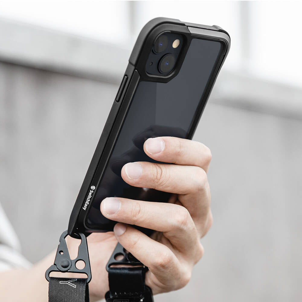 Switcheasy Odyssey iPhone 13 Boyun Askılı Kompozit Tasarımlı Şok Önleyicili Lisanslı Kılıf