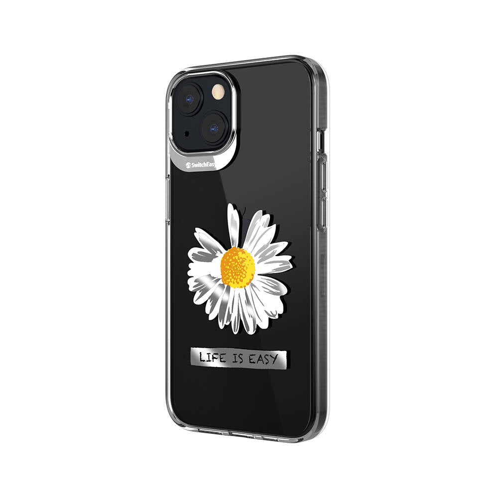 Switcheasy Artist Daisy iPhone 13 Çift IMD Baskılı Lisanslı Kılıf