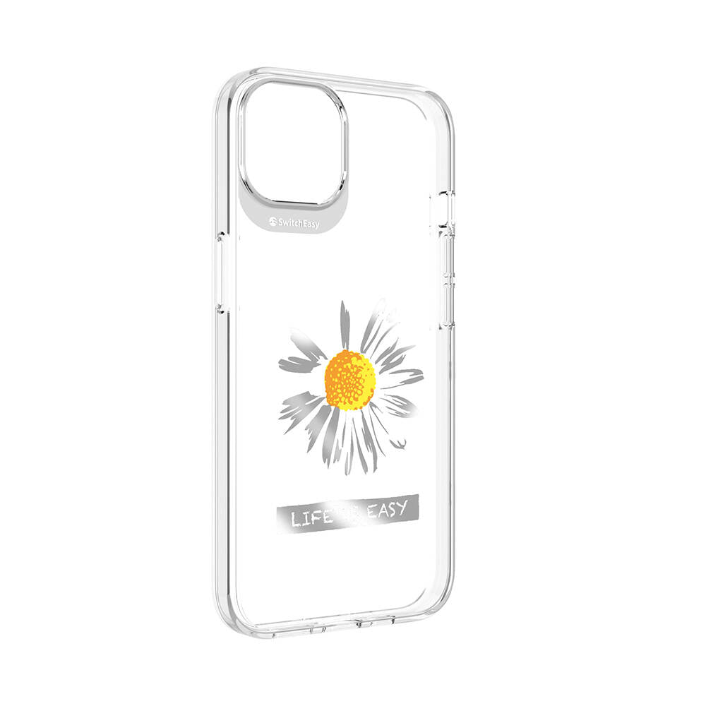 Switcheasy Artist Daisy iPhone 13 Çift IMD Baskılı Lisanslı Kılıf