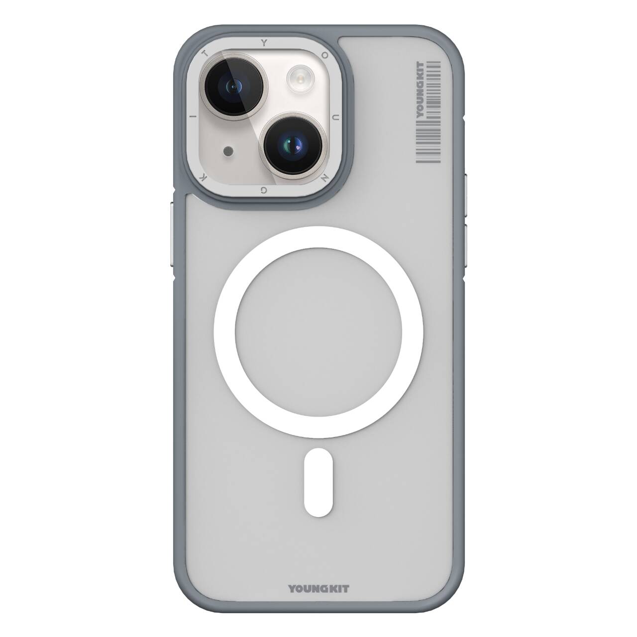 Youngkit Rock Sand Serisi iPhone 13 Magsafe Şarj Özellikli Telefon Kılıfı - 2