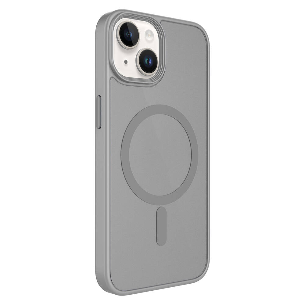 Cepax Matte Magsafe iPhone 13 Mat Arka Yüzey Kablosuz Şarj Özellikli Telefon Kılıfı - 7