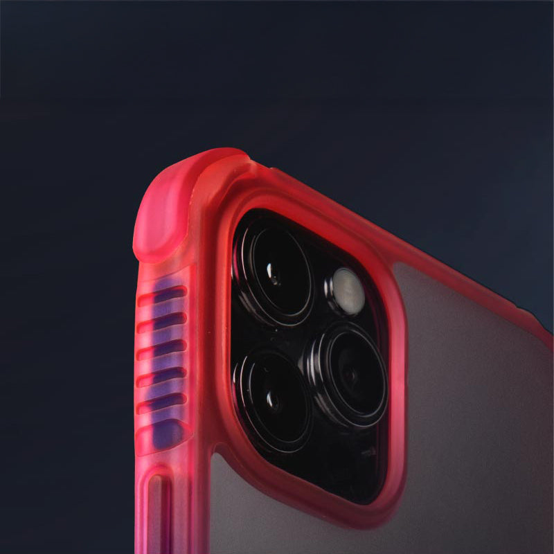 Skinarma iPhone 13 Kılıf Şeffaf Airbag Tasarımlı Hade Telefon Kılıfı
