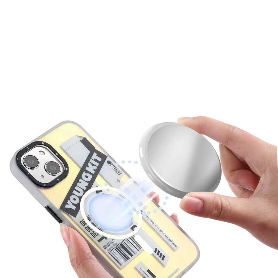 YoungKit Fashion Culture Time Serisi iPhone 13 Telefon Kılıfı - 13