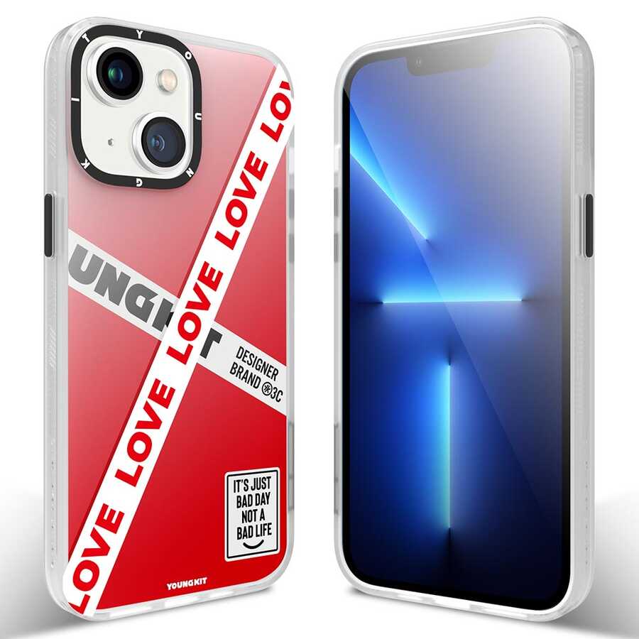 YoungKit Holiday Serisi iPhone 13 Telefon Kılıfı - 11