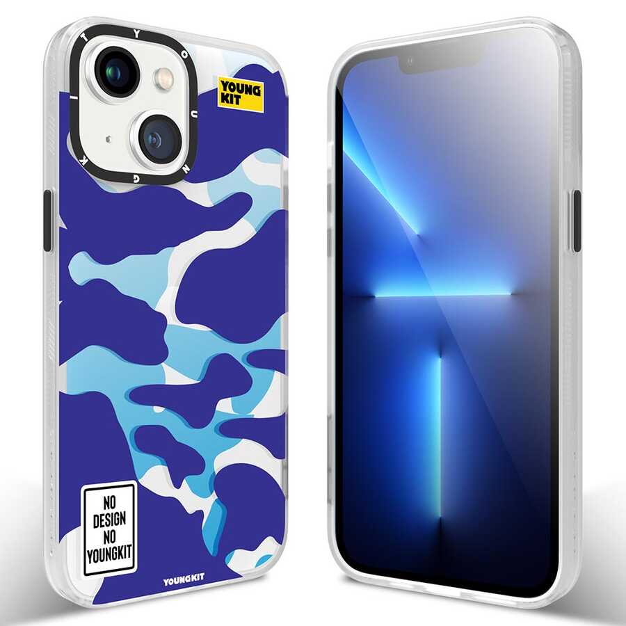 iPhone 13 Kılıf YoungKit Kamuflaj Serisi Kılıf - 15