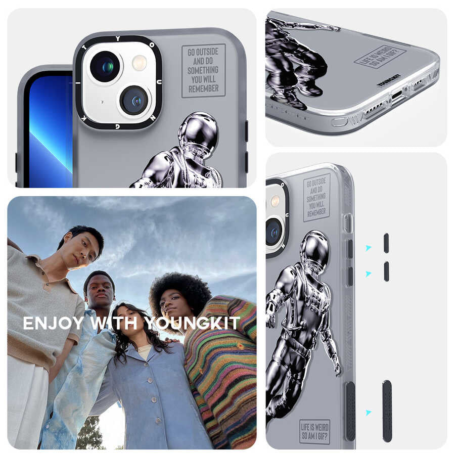 YoungKit Klasik Serisi iPhone 13 Telefon Kılıfı - 15