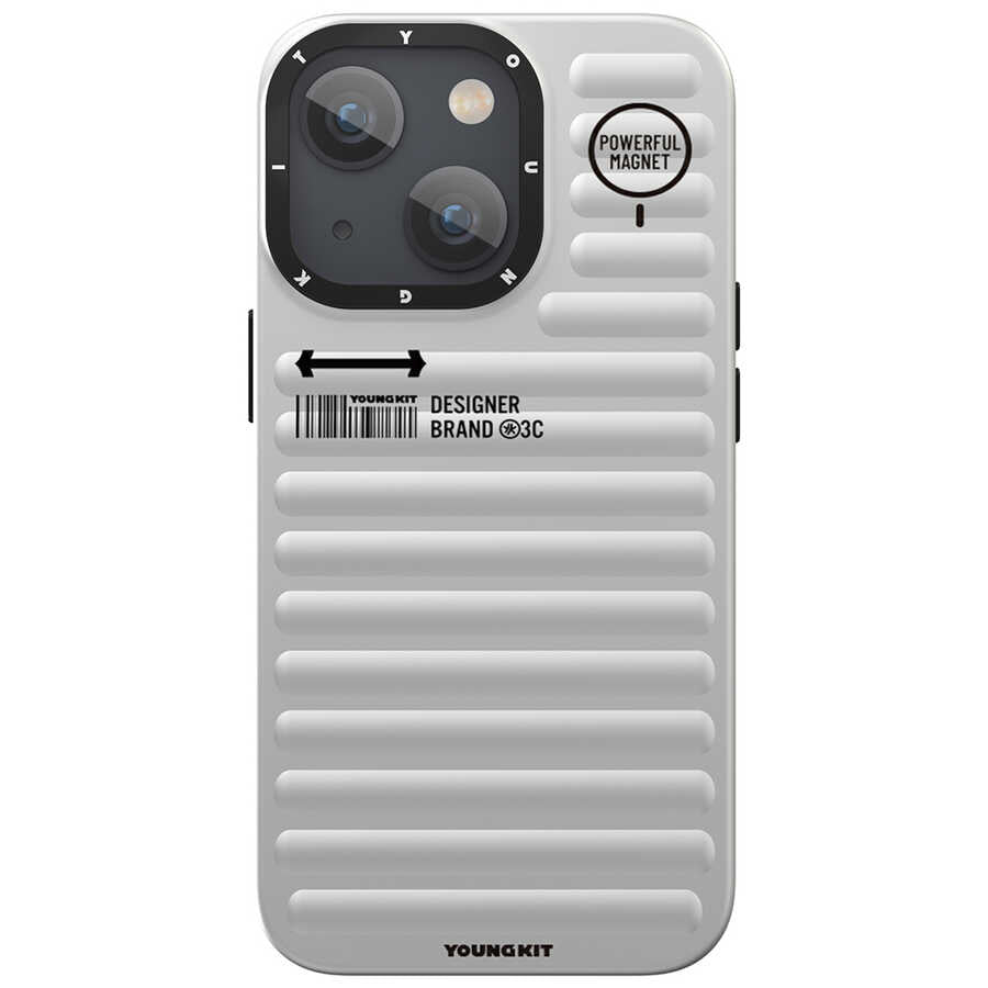 YoungKit Plain Coloured Serisi iPhone 13 Telefon Kılıfı - 4