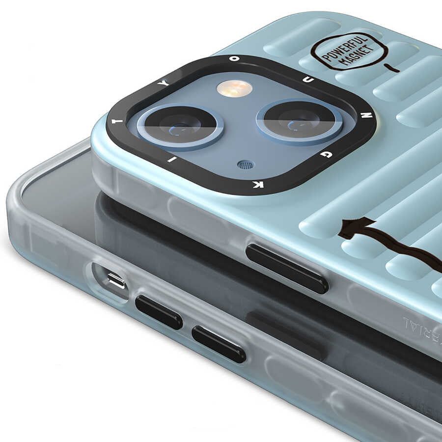 YoungKit Plain Coloured Serisi iPhone 13 Telefon Kılıfı - 9
