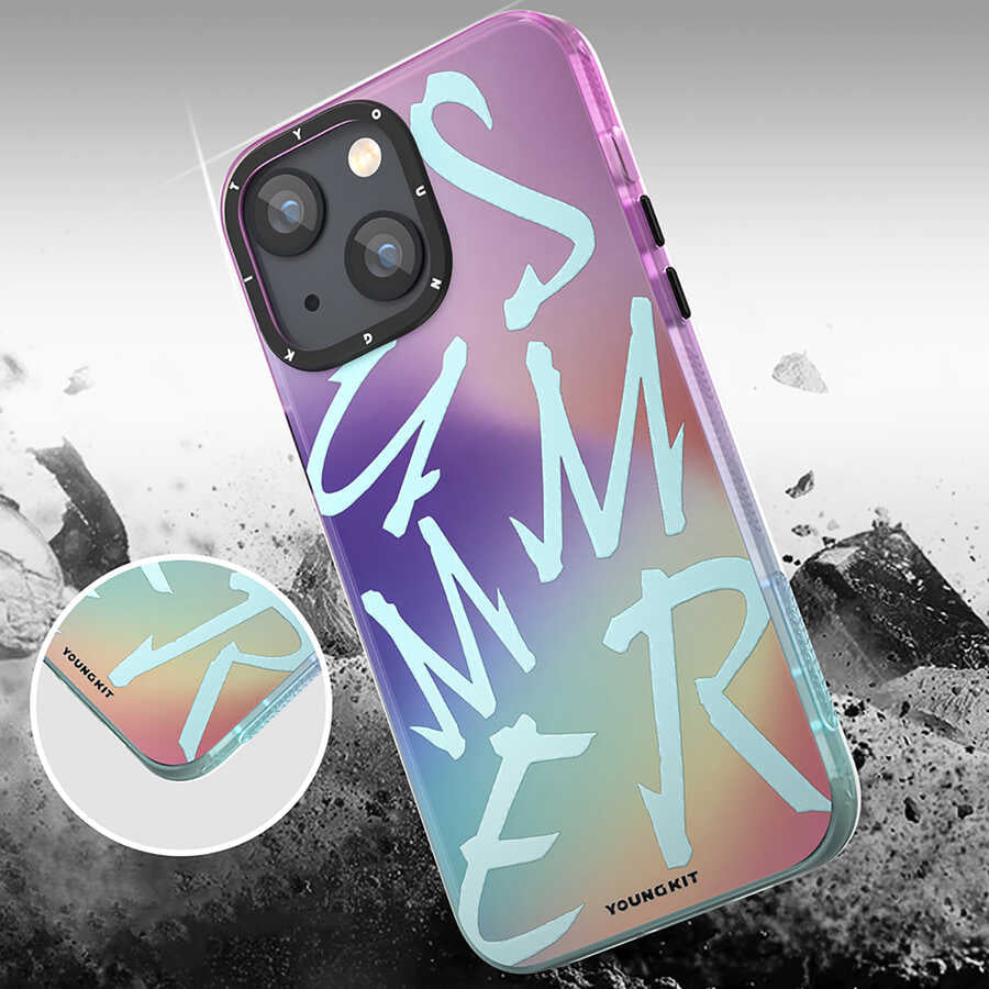 iPhone 13 Kılıf YoungKit Summer Serisi Kılıf - 10