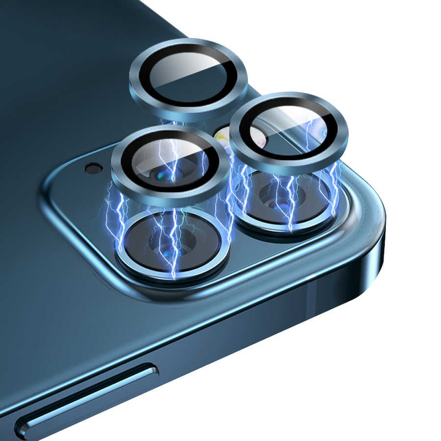 Wiwu iPhone 13 Mini Kamera Lens Koruyucu - 7