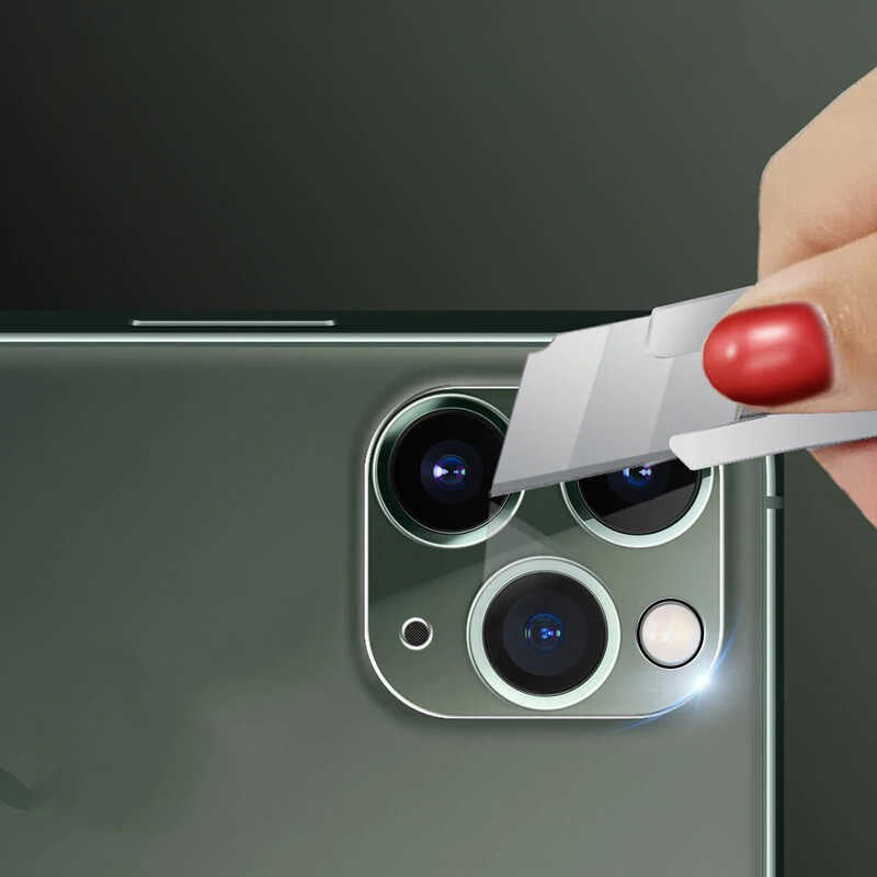 Go-Des Lens Shield iPhone 13 Pro Kamera Lens Koruyucu - 4