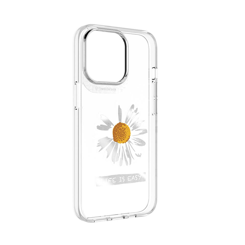 Switcheasy Artist Daisy iPhone 13 Pro Çift IMD Baskılı Lisanslı Kılıf