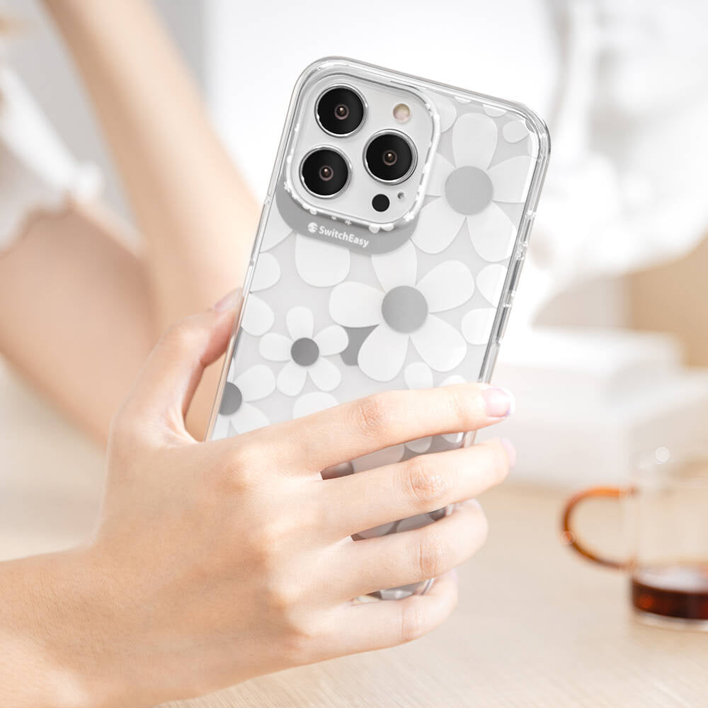 Switcheasy Artist Fleur iPhone 13 Pro Çift IMD Baskılı Lisanslı Kılıf