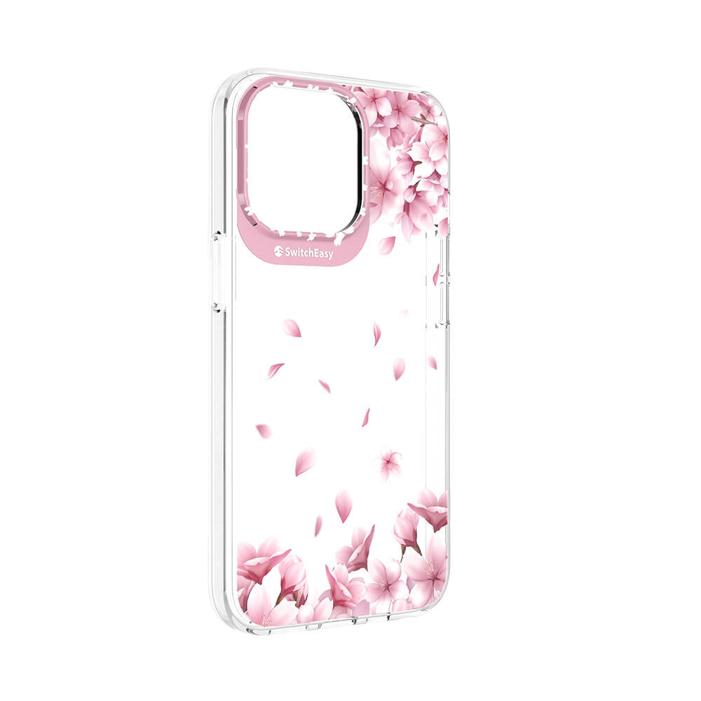 Switcheasy Artist Sakura iPhone 13 Pro Çift IMD Baskılı Lisanslı Kılıf