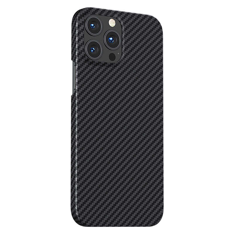 iPhone 13 Pro Kılıf M-safe Özellikli Karbon Fiber Benks Essential Kevlar Kılıf - 8