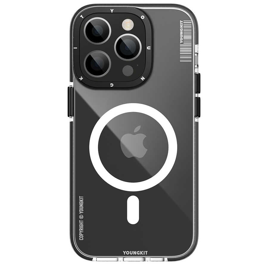 YoungKit Exquisite Serisi iPhone 13 Pro Magsafe Şarj Özellikli Telefon Kılıfı - 7