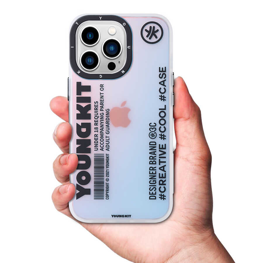 YoungKit Fashion Culture Time Serisi iPhone 13 Pro Telefon Kılıfı - 3