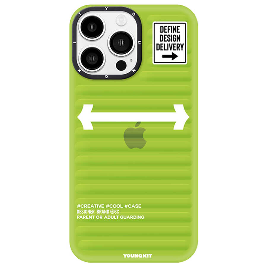 YoungKit Luggage FireFly Serisi iPhone 13 Pro Telefon Kılıfı - 12