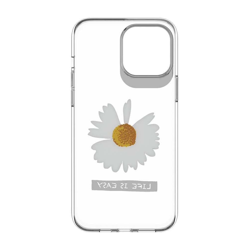 Switcheasy Artist Daisy iPhone 13 Pro Max Çift IMD Baskılı Lisanslı Kılıf