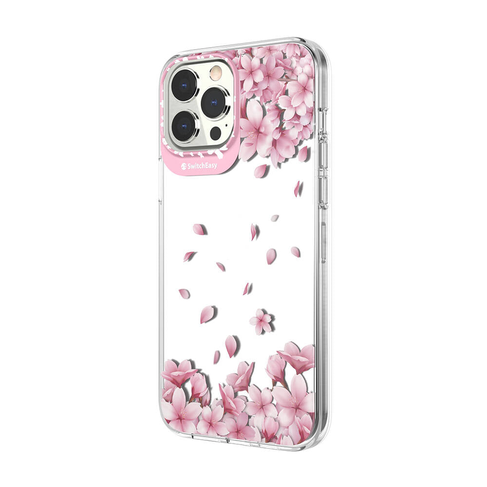 Switcheasy Artist Sakura iPhone 13 Pro Max Çift IMD Baskılı Lisanslı Kılıf