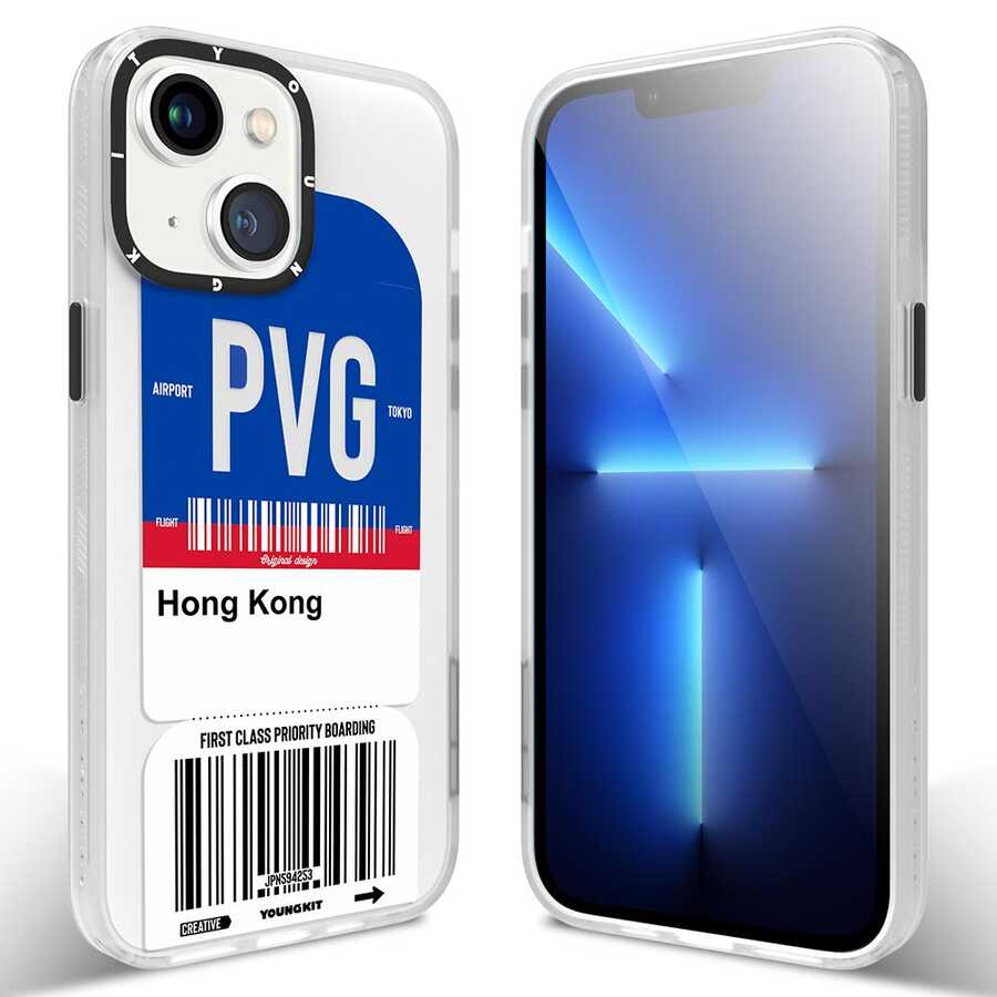 YoungKit Any Time Trip Serisi iPhone 13 Telefon Kılıfı - 10