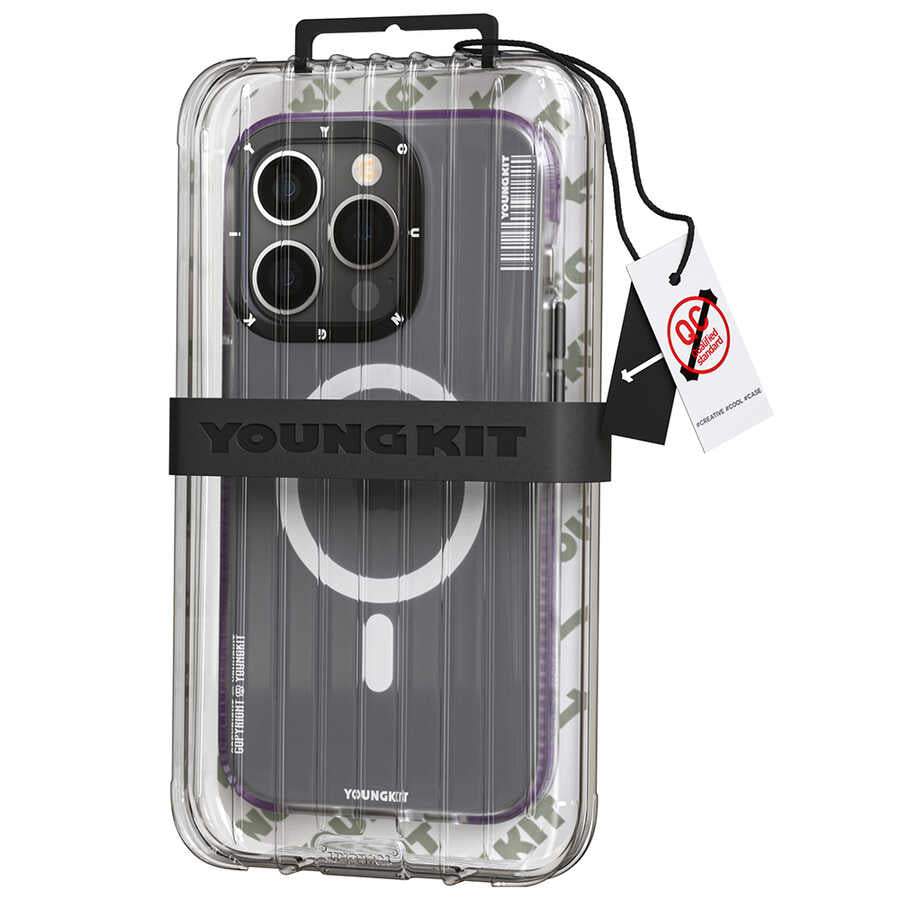 Youngkit Jane Sand Serisi iPhone 13 Pro Max Magsafe Şarj Özellikli Telefon Kılıfı - 6