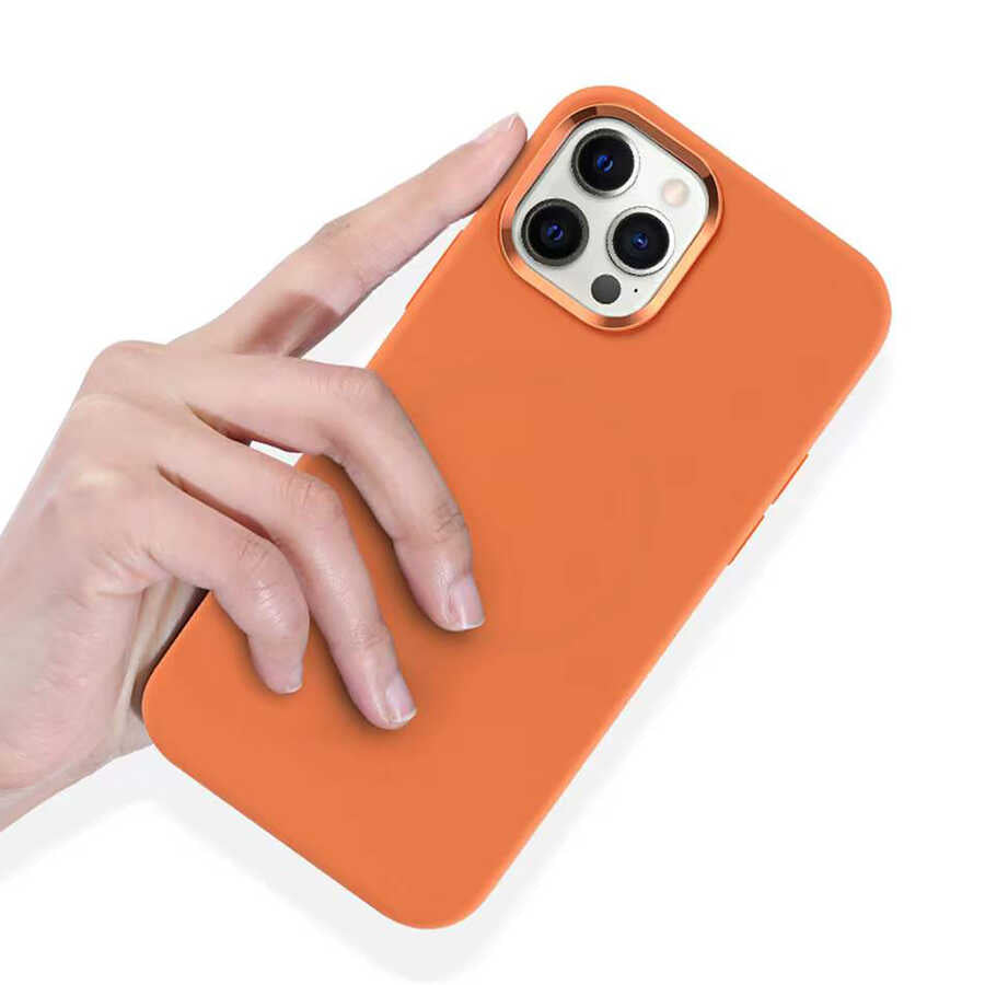 Wiwu M-safe iPhone 13 Pro Max Magsafe Silikon Telefon Kılıfı - 10