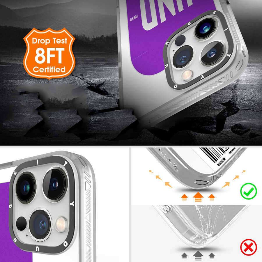 YoungKit Any Time Trip Serisi iPhone 13 Pro Max Telefon Kılıfı - 3