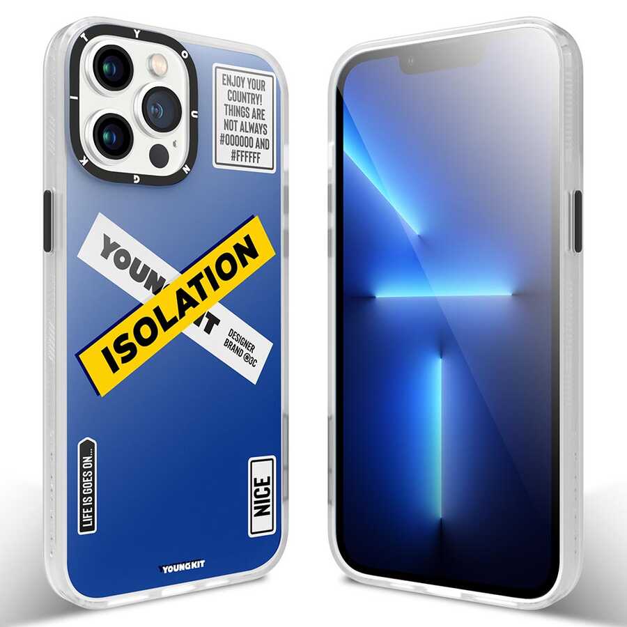 YoungKit Holiday Serisi iPhone 13 Pro Max Telefon Kılıfı - 5