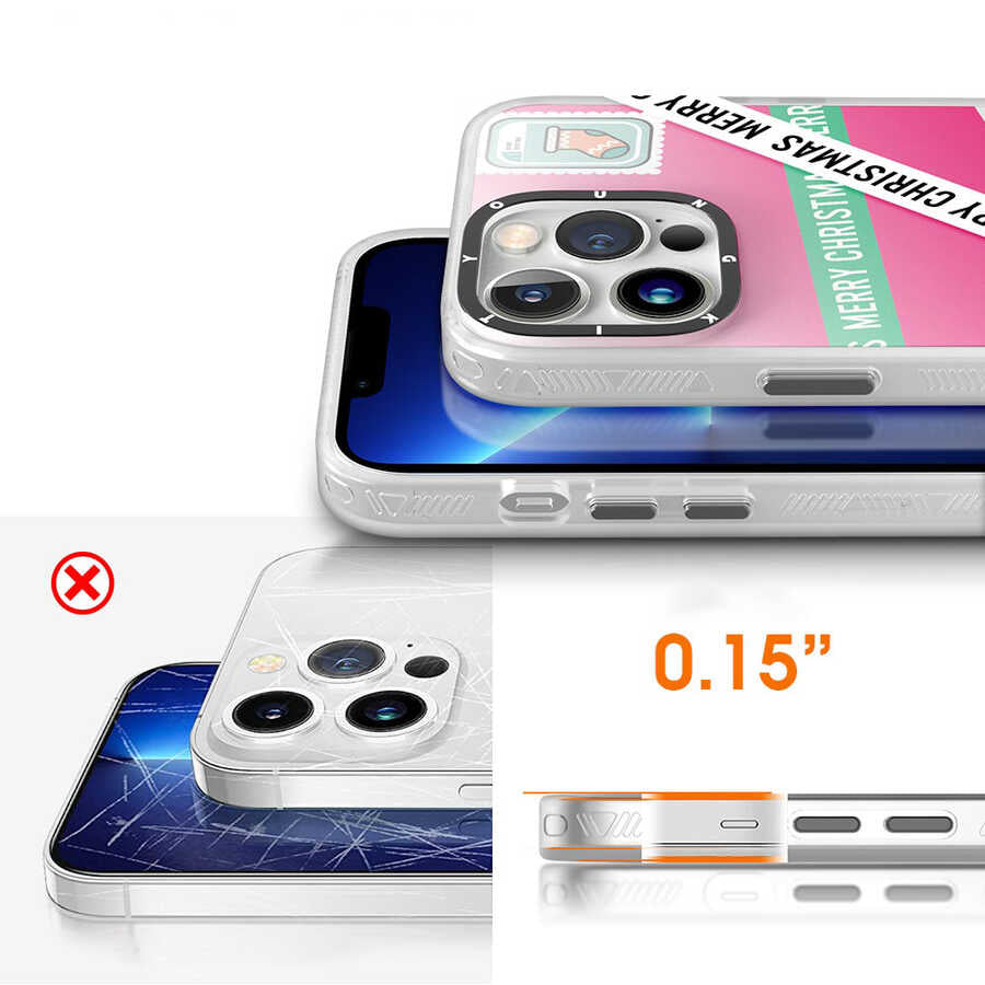 YoungKit Holiday Serisi iPhone 13 Pro Max Telefon Kılıfı - 3