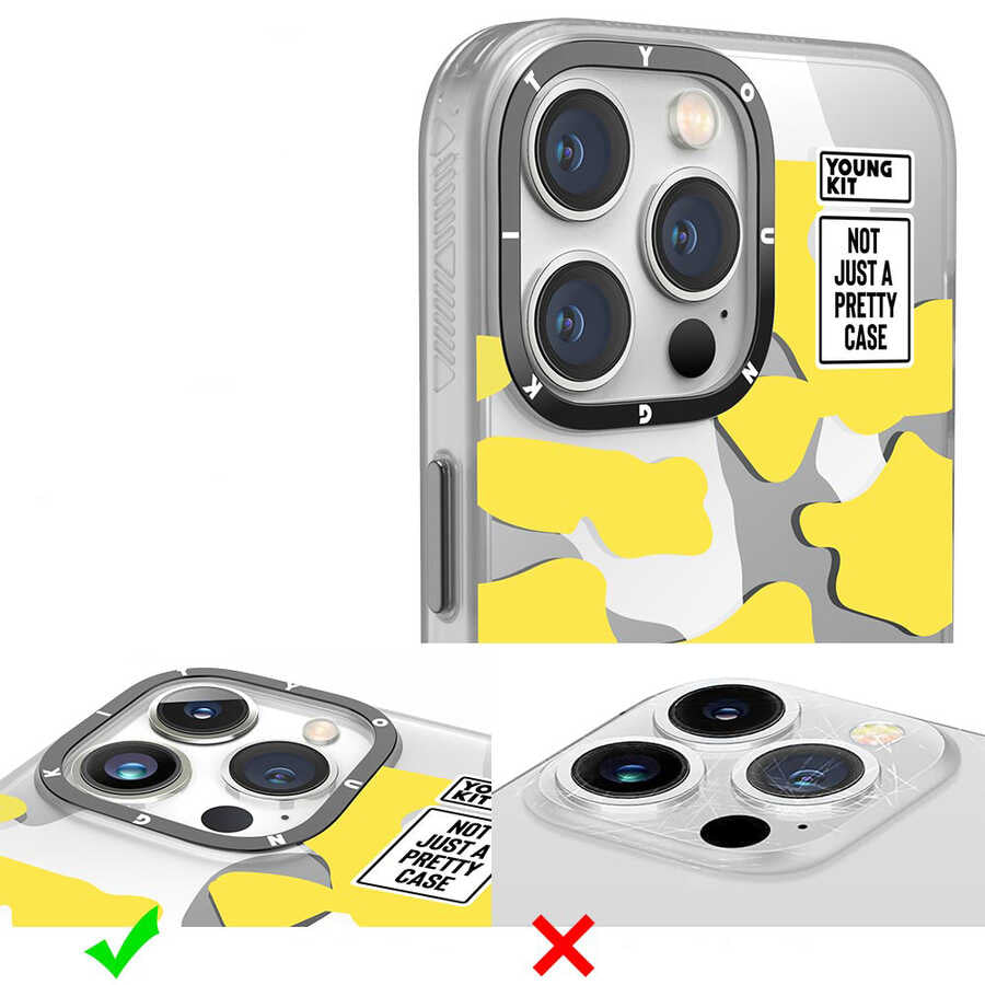 YoungKit Kamuflaj Serisi iPhone 13 Pro Max Telefon Kılıfı - 11