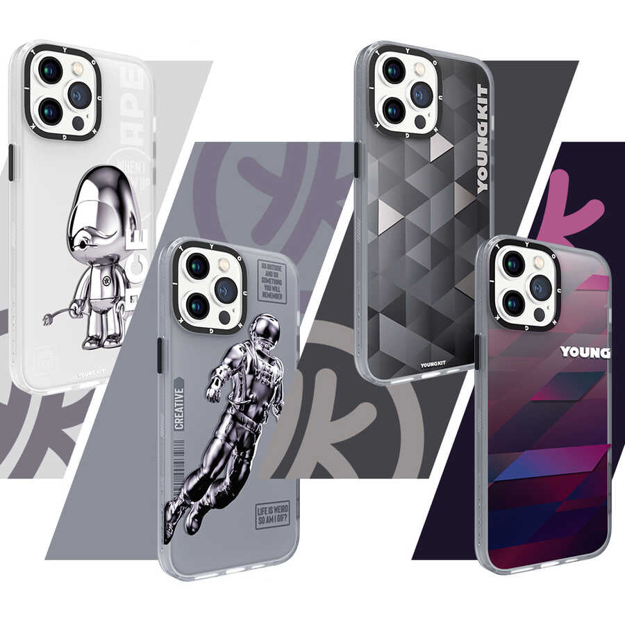 YoungKit Klasik Serisi iPhone 13 Pro Max Telefon Kılıfı - 14