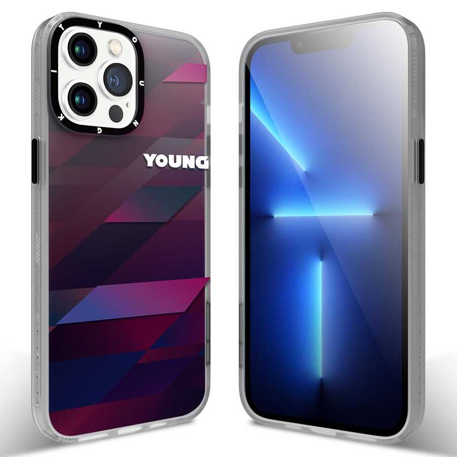 YoungKit Klasik Serisi iPhone 13 Pro Max Telefon Kılıfı - 18