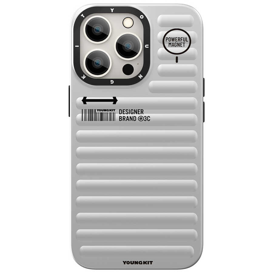 YoungKit Plain Coloured Serisi iPhone 13 Pro Max Telefon Kılıfı - 3