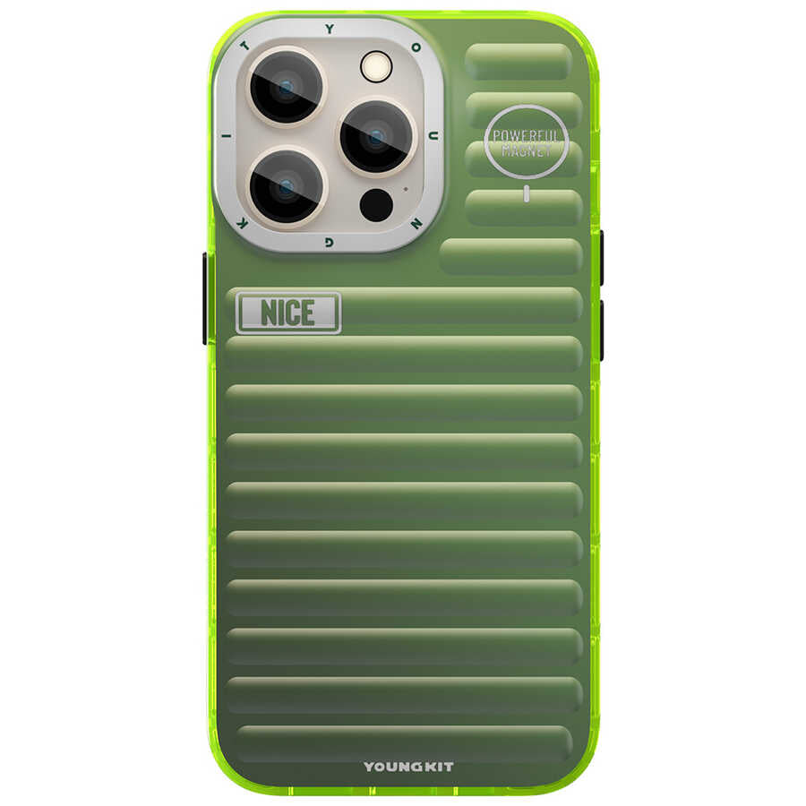 YoungKit Plain Coloured Serisi iPhone 13 Pro Max Telefon Kılıfı - 4
