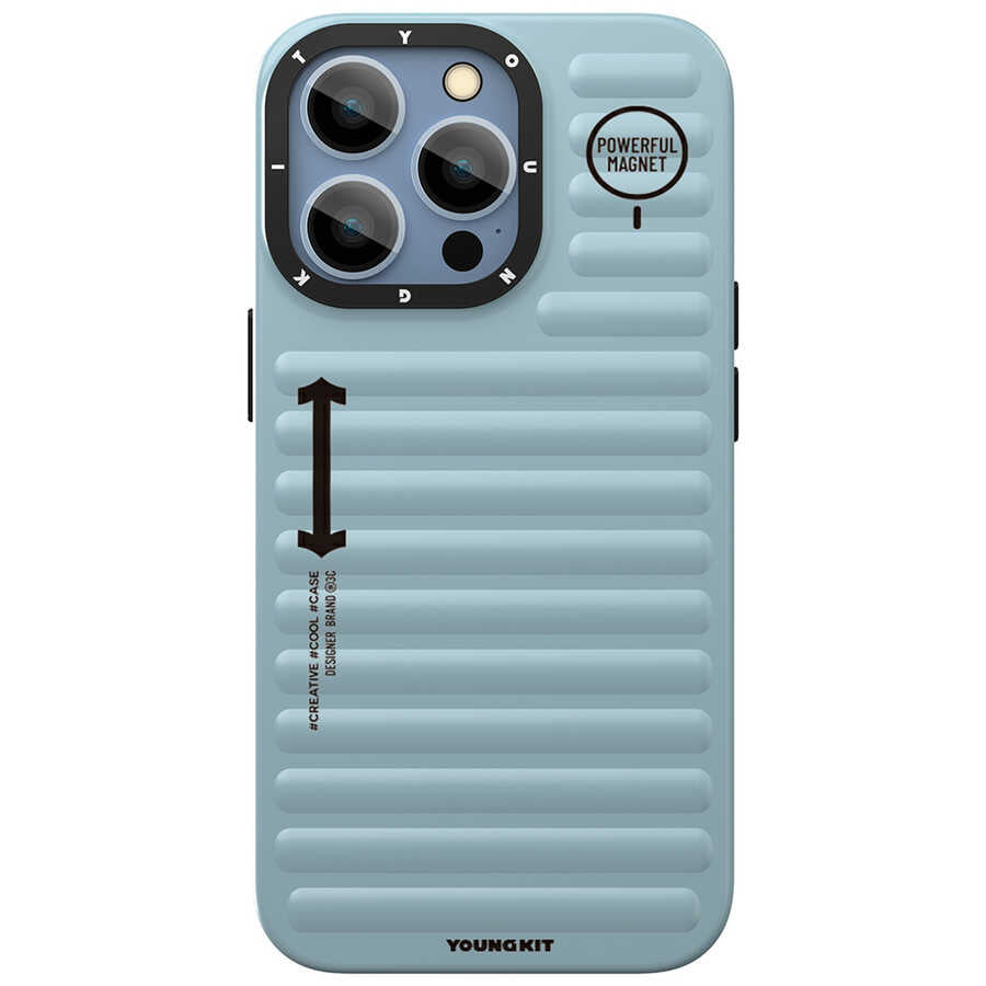 YoungKit Plain Coloured Serisi iPhone 13 Pro Max Telefon Kılıfı - 5