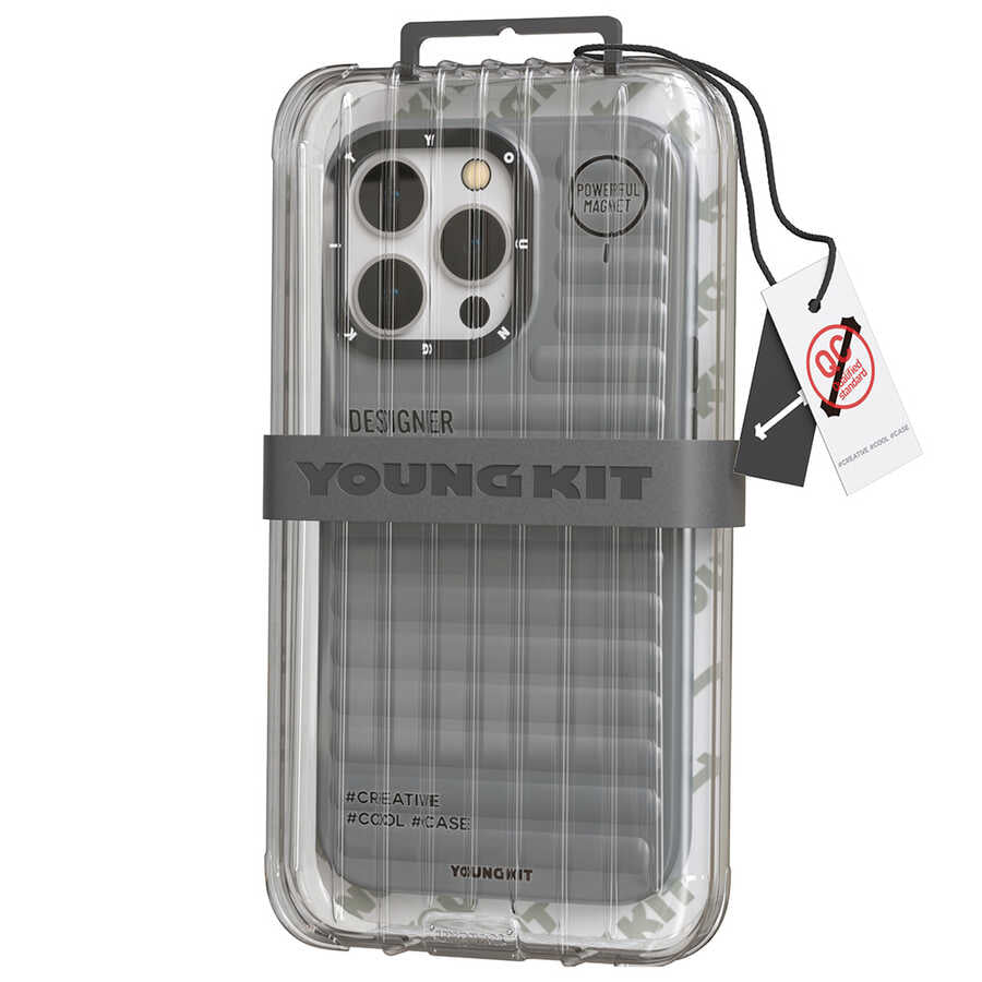 YoungKit Plain Coloured Serisi iPhone 13 Pro Max Telefon Kılıfı - 7