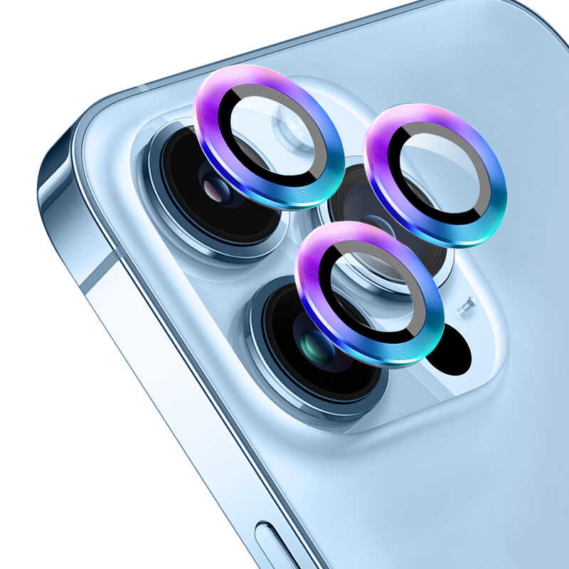 Wiwu iPhone 13 Pro Kamera Lens Koruyucu - 10
