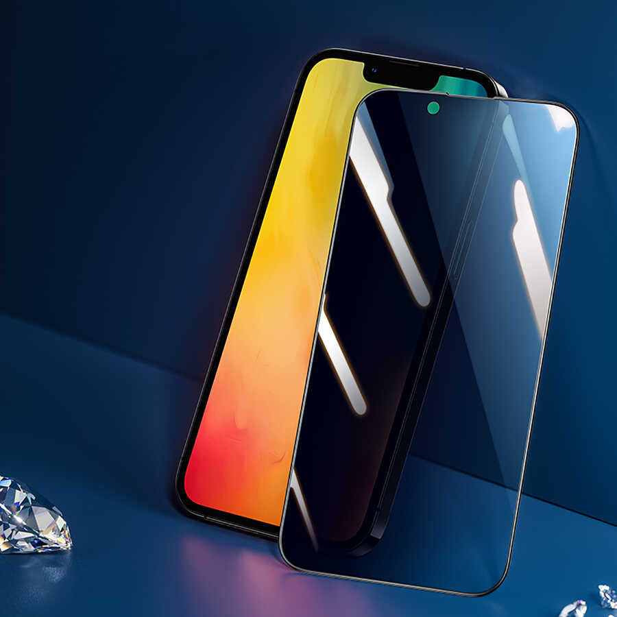 iPhone 14 Benks 0.3mm V Pro Privacy Hayalet Ekran Koruyucu - 3