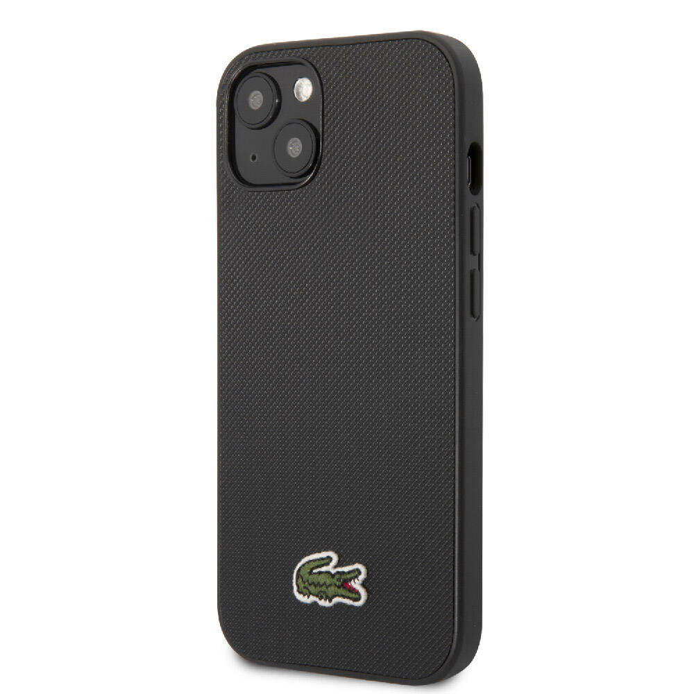 Lacoste iPhone 14 Orjinal Lisanslı PU Pike Desenli Arka Yüzey İkonik Timsah Dokuma Logolu Telefon Kılıfı - 2