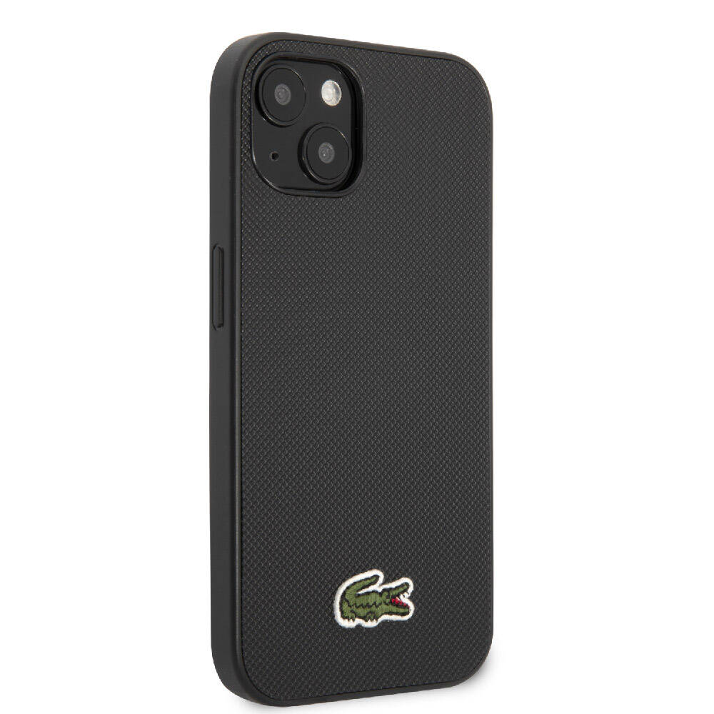 Lacoste iPhone 14 Orjinal Lisanslı PU Pike Desenli Arka Yüzey İkonik Timsah Dokuma Logolu Telefon Kılıfı - 4