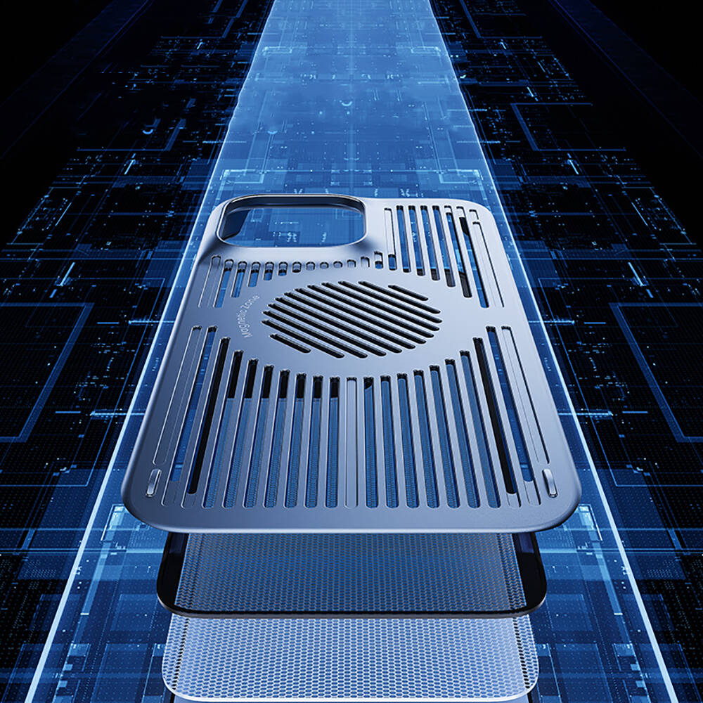 Benks Biliz iPhone 14 M-safe Şarj Özellikli Soğutucu Telefon Kılıfı