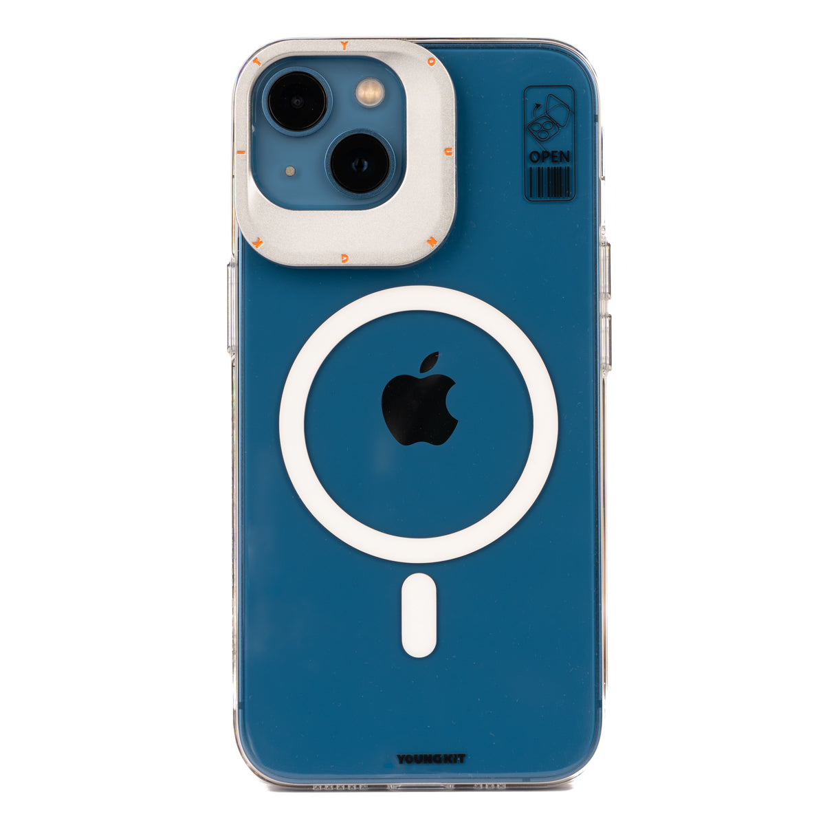 YoungKit Hermit Bracket Serisi iPhone 14 Magsafe Şarj Özellikli Standlı Telefon Kılıfı - 8