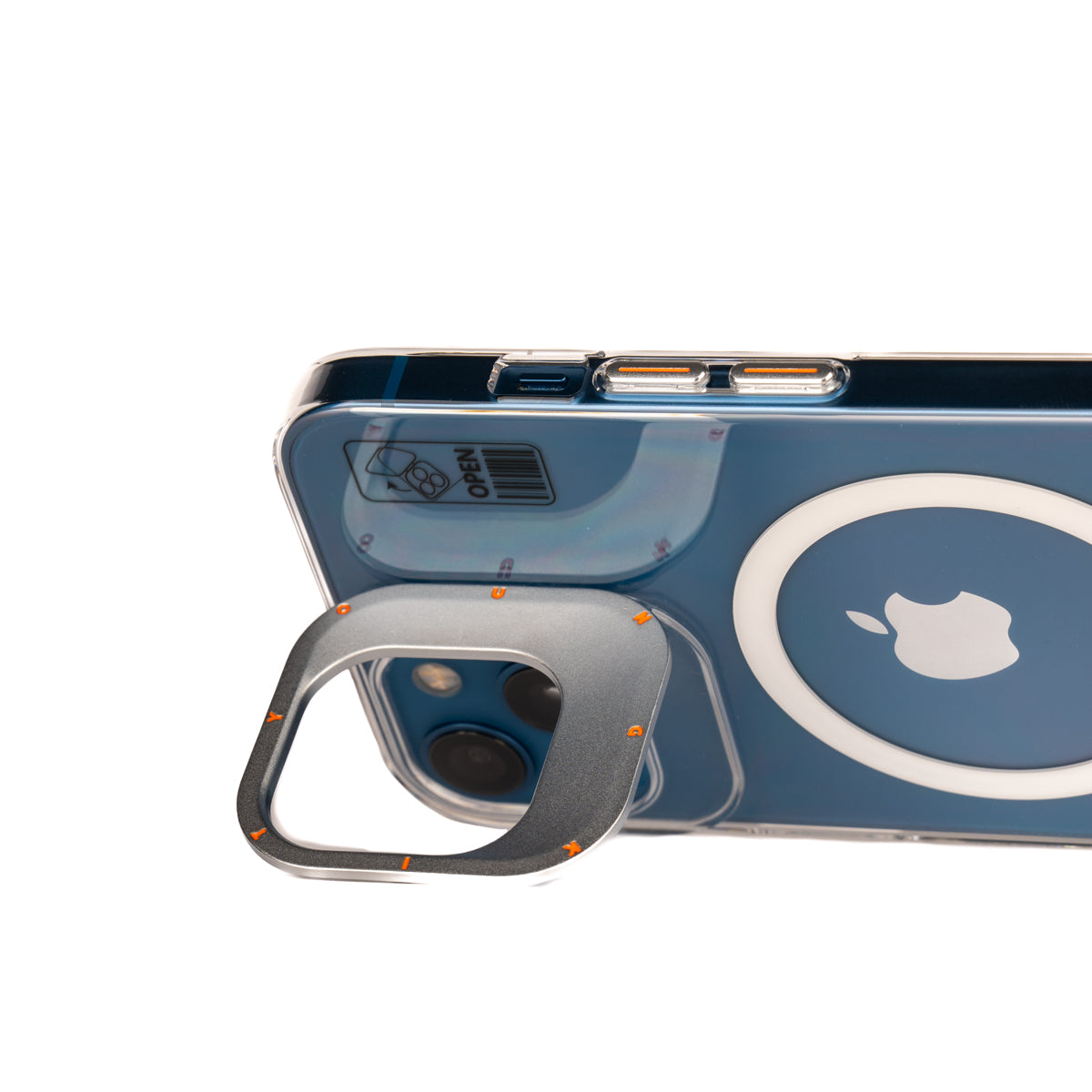 YoungKit Hermit Bracket Serisi iPhone 14 Magsafe Şarj Özellikli Standlı Telefon Kılıfı - 9