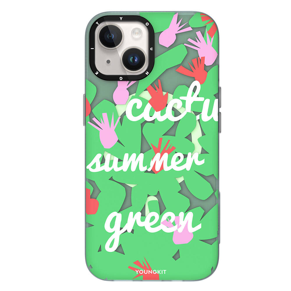 Youngkit Fruity Flavour Serisi iPhone 14 Kılıf Magsafe Şarj Özellikli Yaz Meyvesi Desenli Telefon Kılıfı - 11