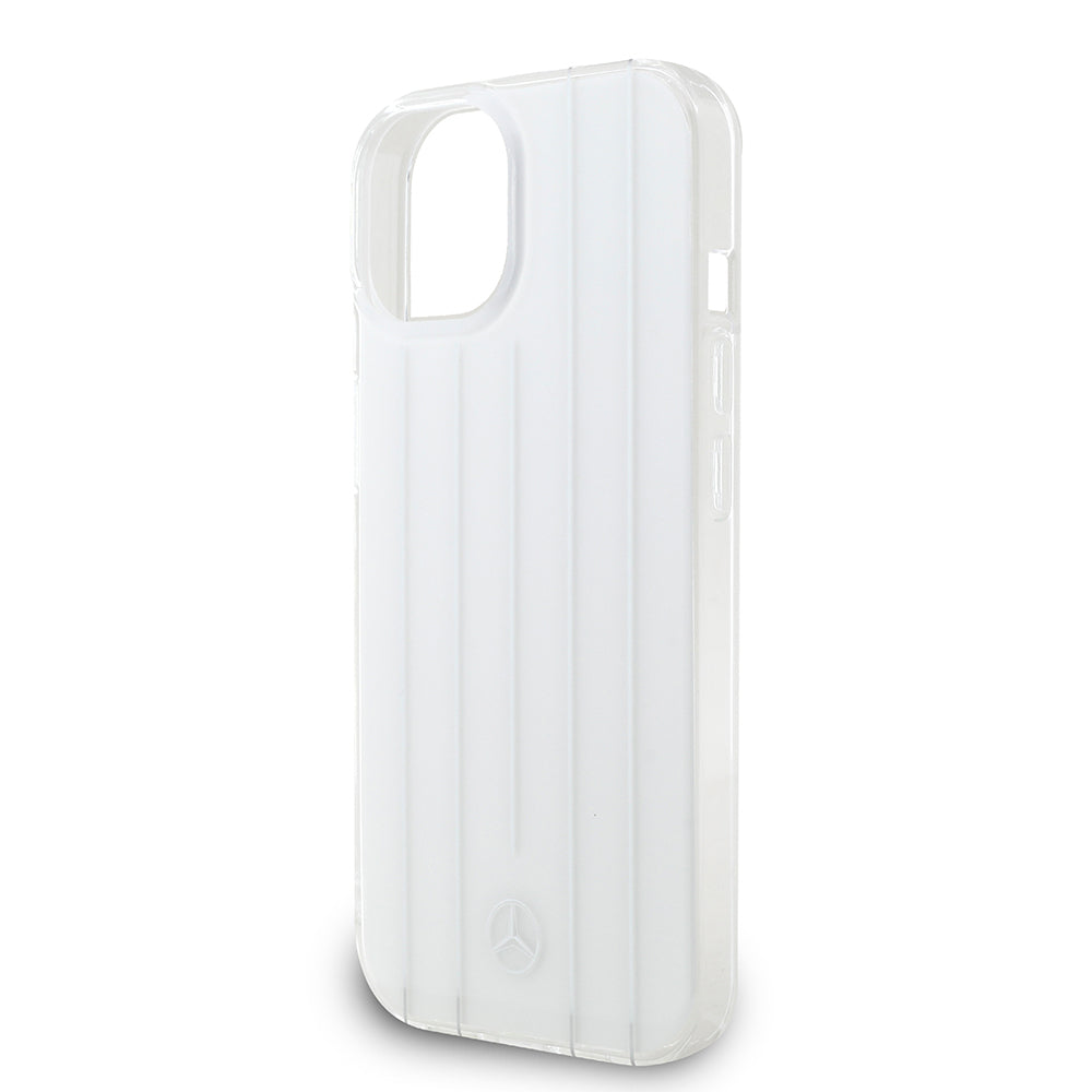 Mercedes Benz iPhone 14 Orjinal Lisanslı New Urban 3 Sert PC Paralel Çizgi Desenli Kılıf