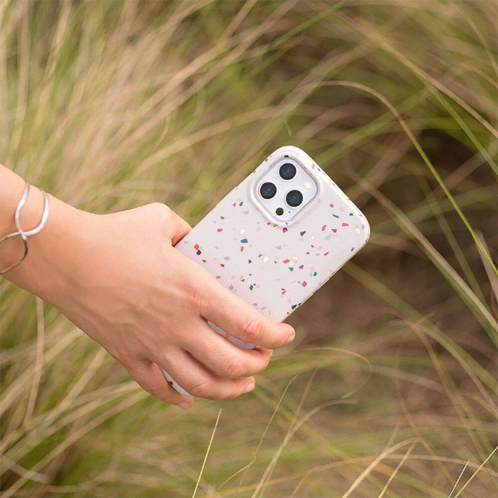 Coehl Terrazzo iPhone 14 Mozaik Desenli Telefon Kılıfı