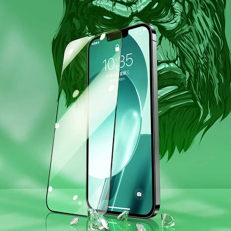iPhone 14 Plus Benks Little KingKong Anti-Blue Light Cam Ekran Koruyucu - 9